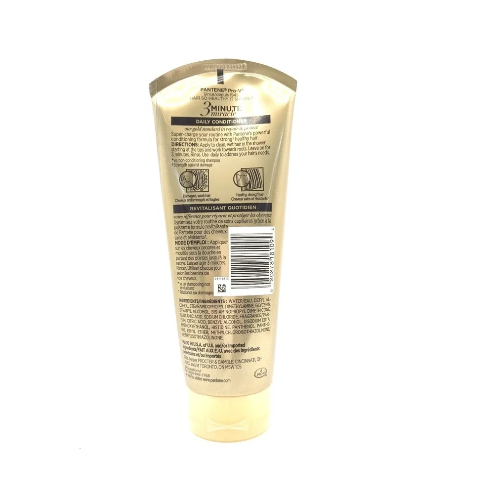 Pantene PRO-V 3 Minute Miracle Repair‎ & Protect Daily Conditioner 6oz NEW